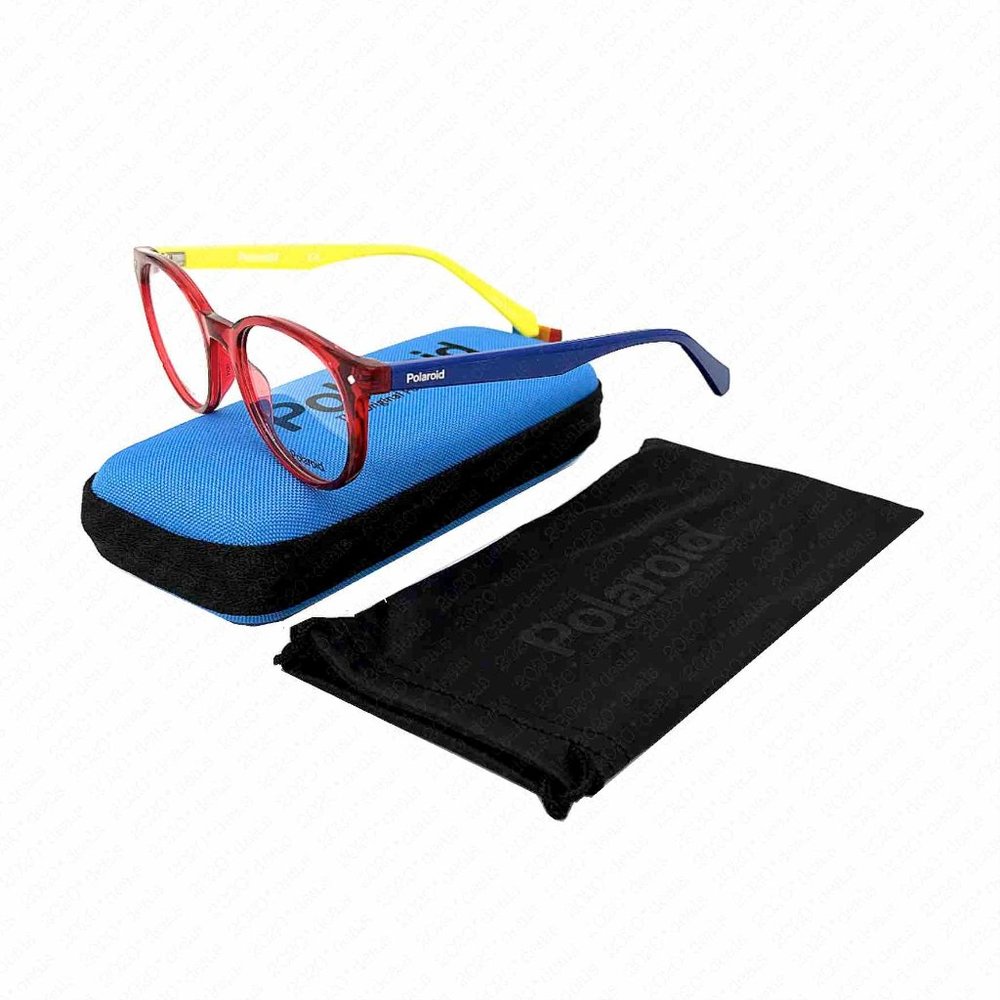 Polaroid KIDS PLD D814 C9A 45mm Red Eyeglasses